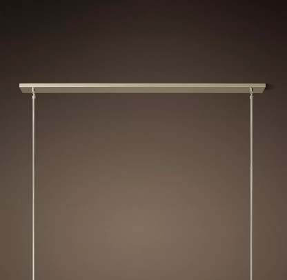 Bille Crystal Ball Linear Chandelier 60"