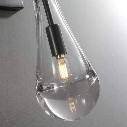 Rain Glass Wall Sconce Cord
