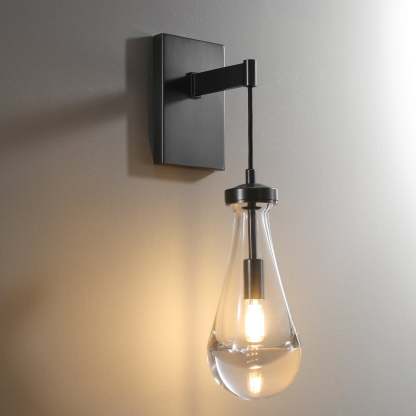 Rain Glass Wall Sconce Cord