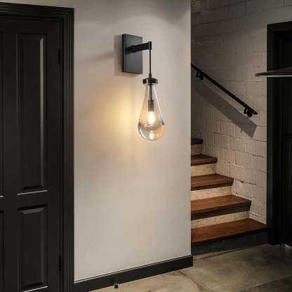 Rain Glass Wall Sconce Cord