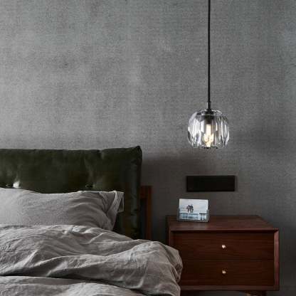 Bille Clear Crystal Double Ball  Pendant Lighting