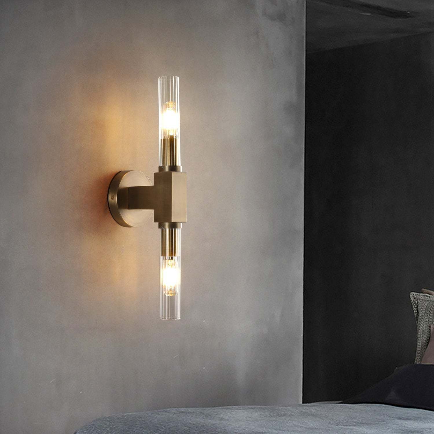 Candlestack Linear Sconce 16"