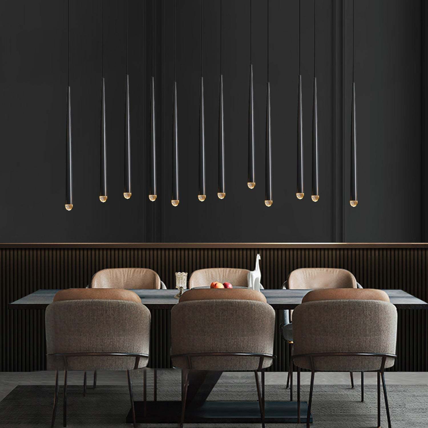 Aquina Linear Chandlier 60" 72"