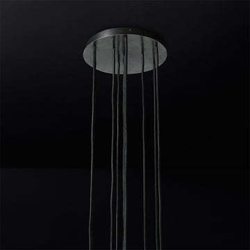 Bille Crystal Ball Cluster Chandelier 14"