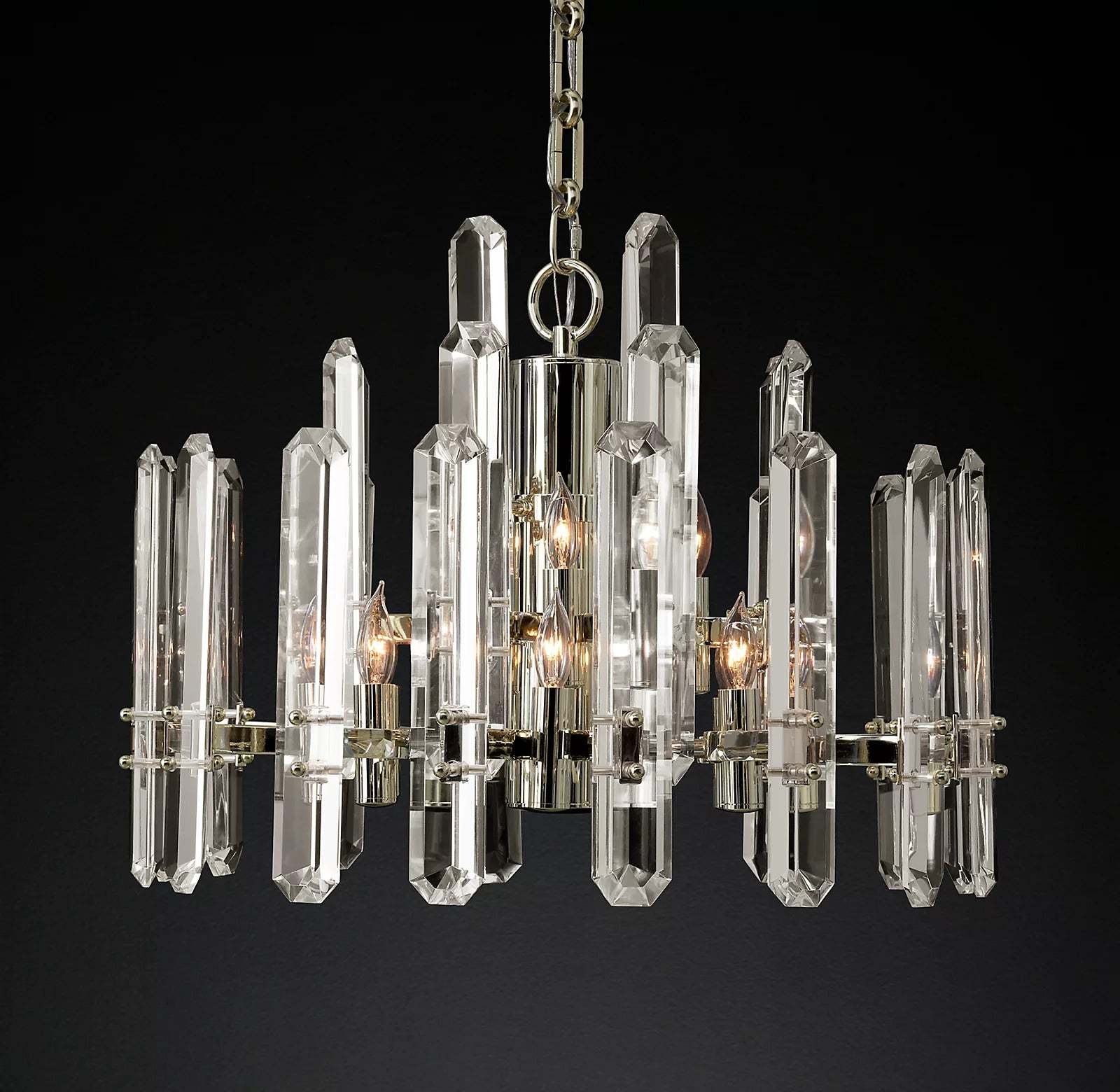 Bonningtong Crystal Round Chandelier 24"