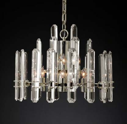 Bonningtong Crystal Round Chandelier 24"