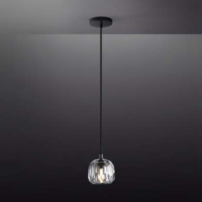 Bille Clear Crystal Double Ball  Pendant Lighting