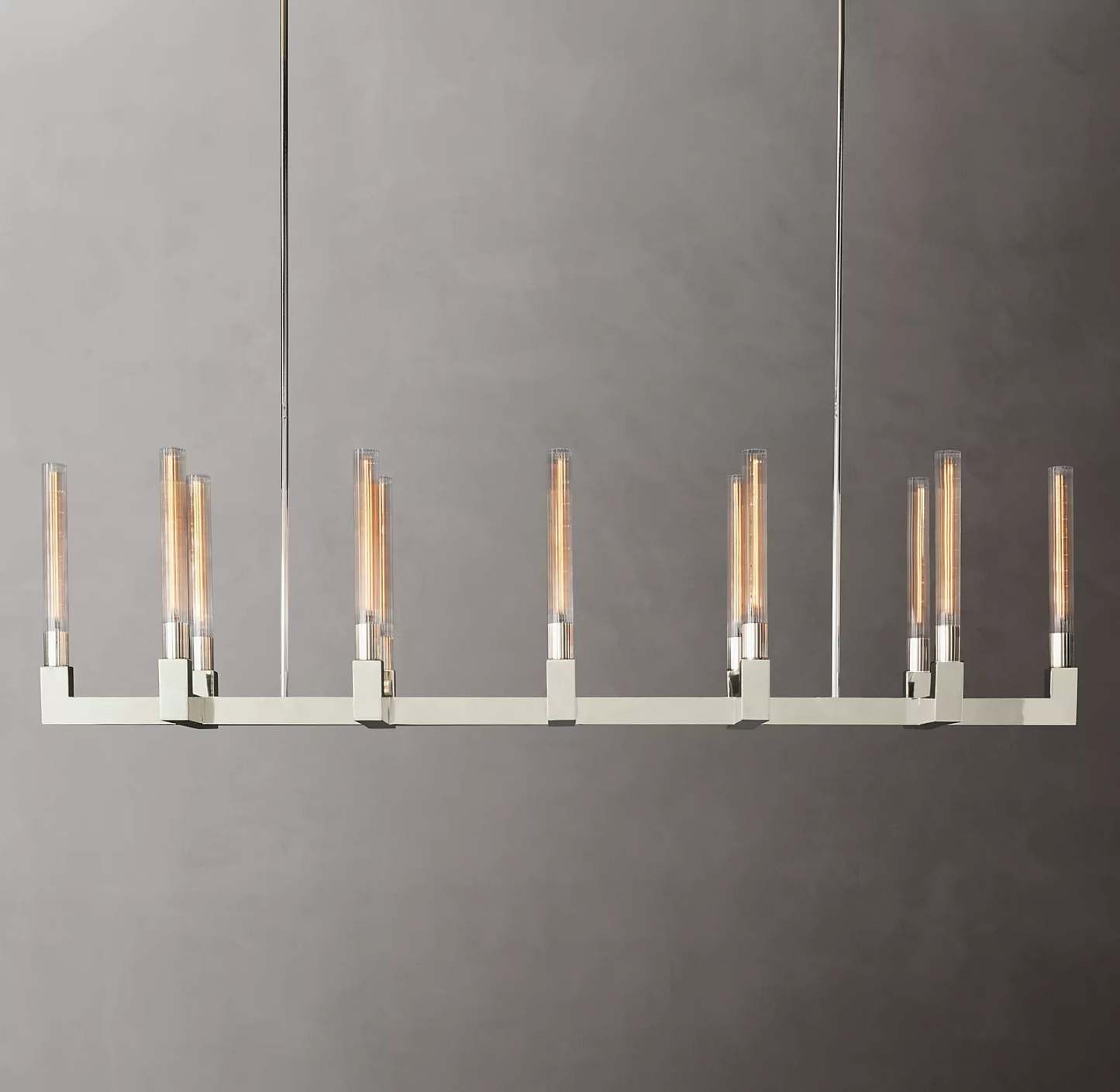 Candlestack Linear Chandelier 67"Linear