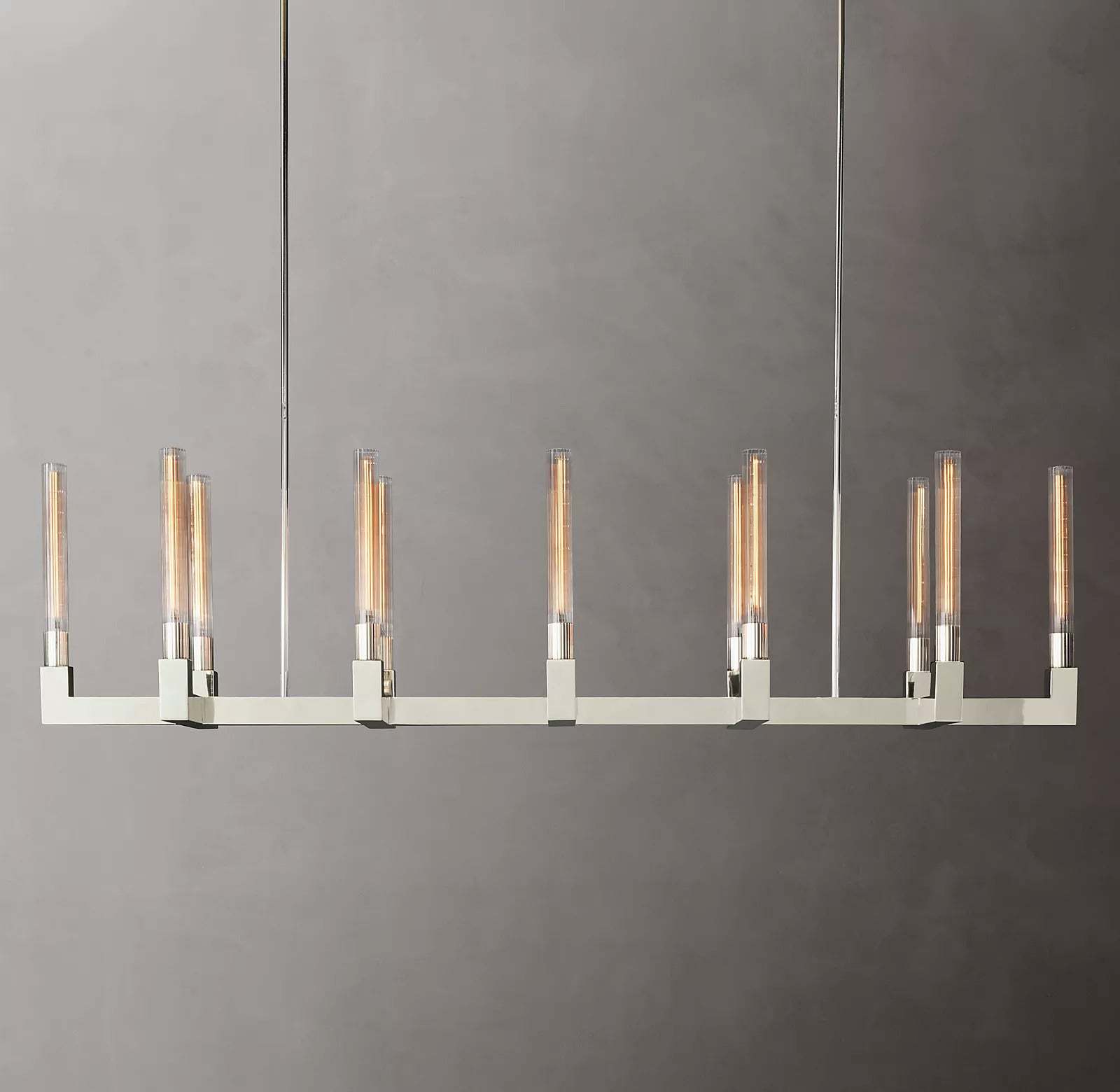 Candlestack Linear Chandelier 67"Linear