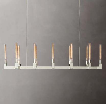 Candlestack Linear Chandelier 67"Linear