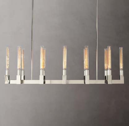 Candlestack Linear Chandelier 55"