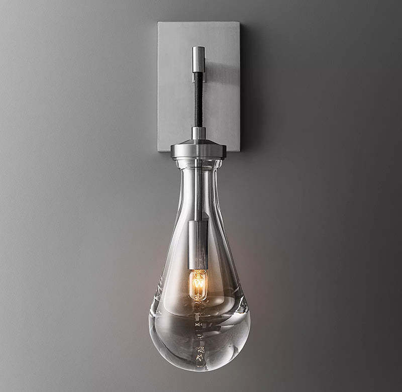 Rain Glass Wall Sconce Cord