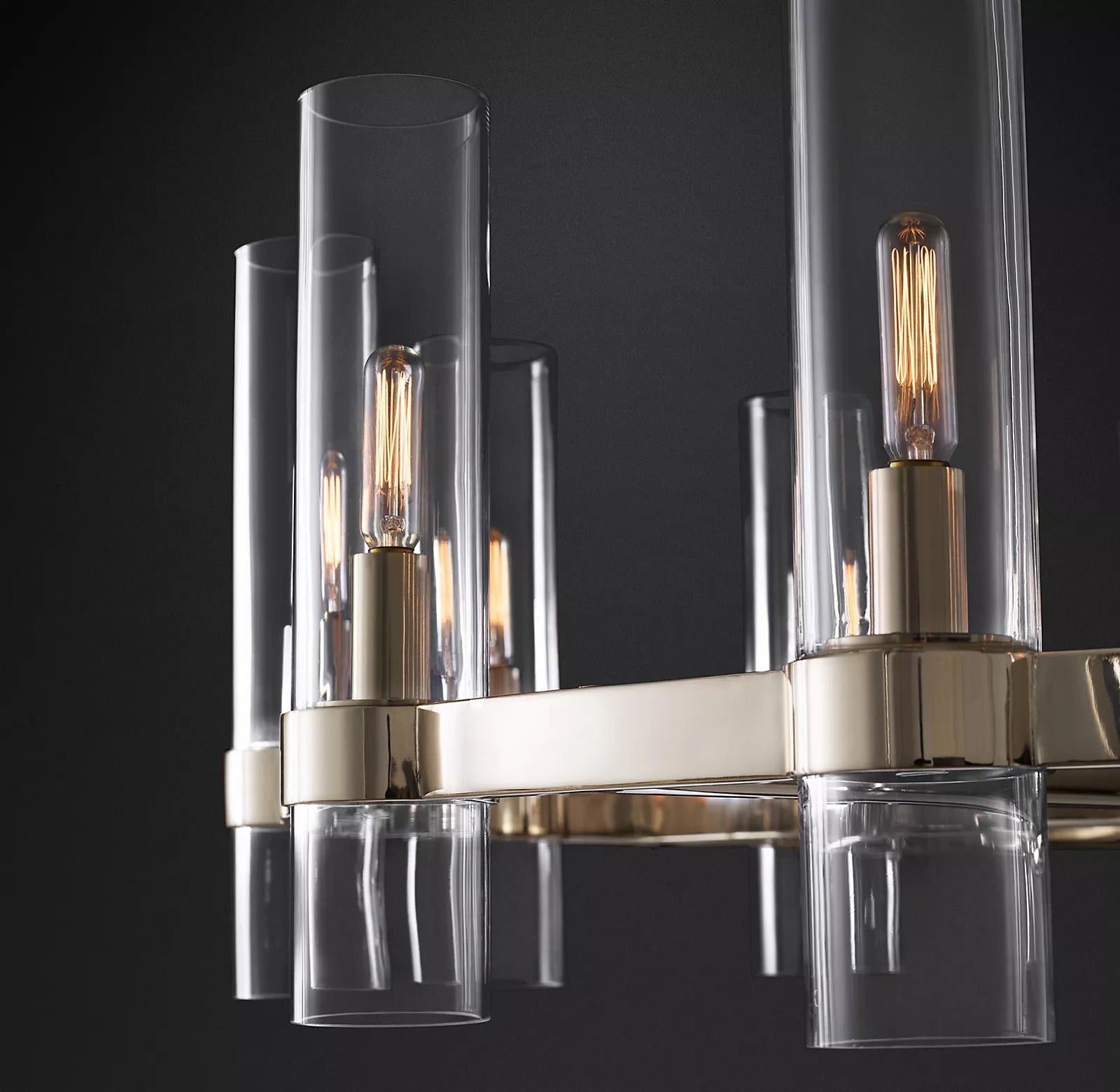 Ravalle Glass Round Chandelier 36"