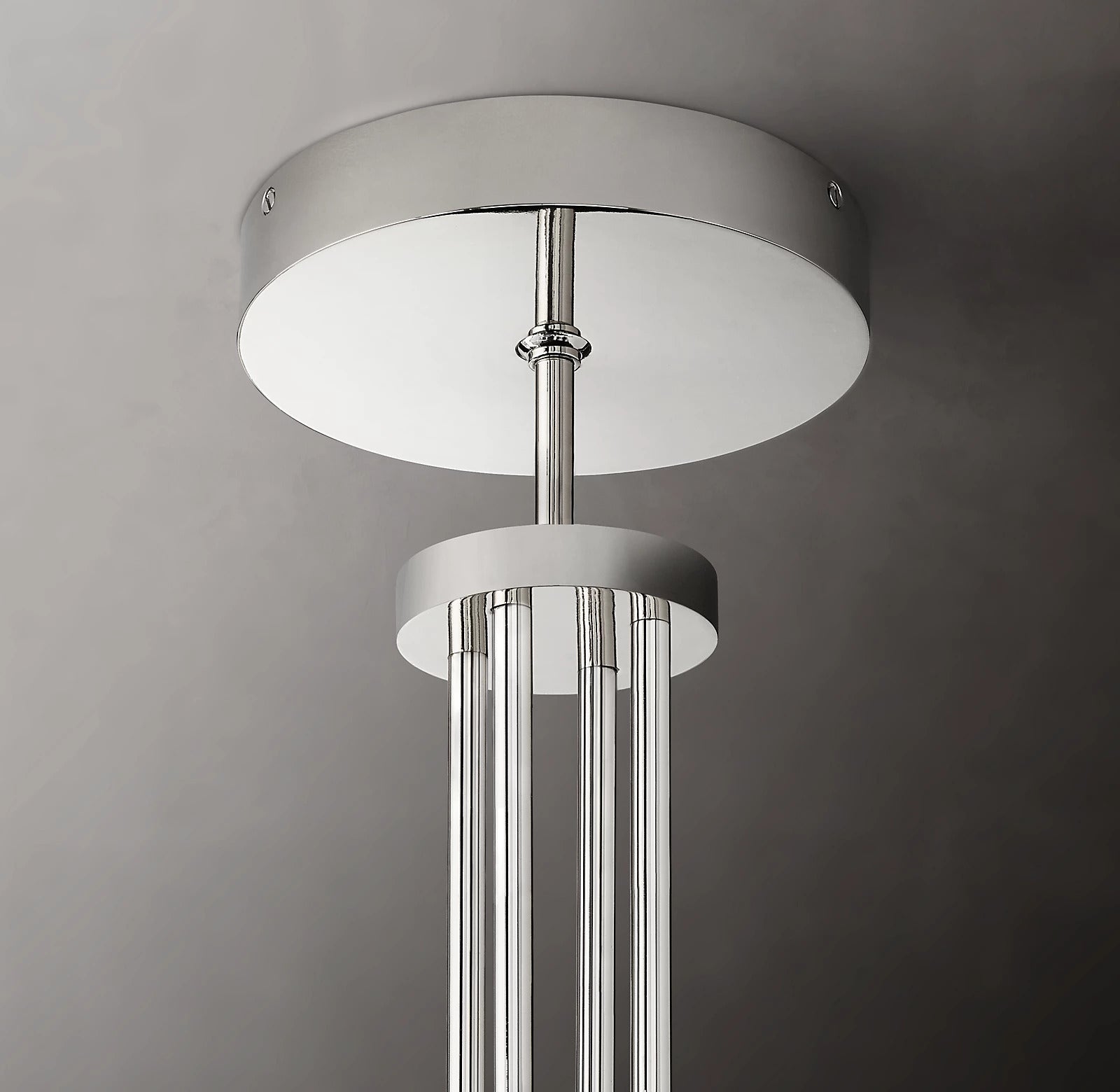 Candlestack Round Chandelier 36"