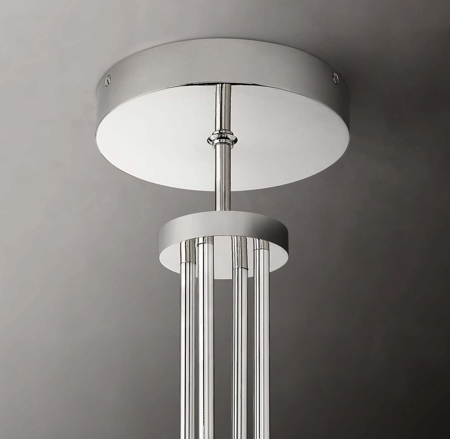 Candlestack Round Chandelier 36"