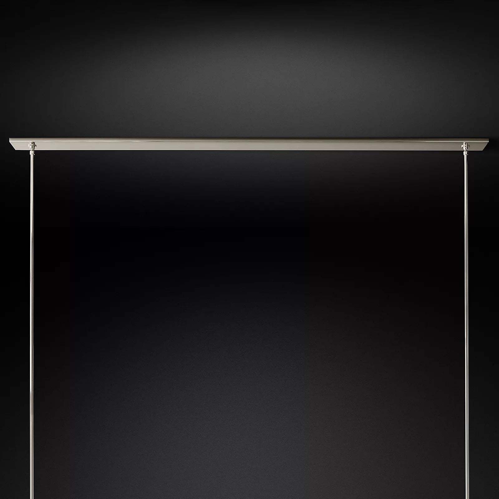 Ravalle Glass Linear Chandelier 72" L