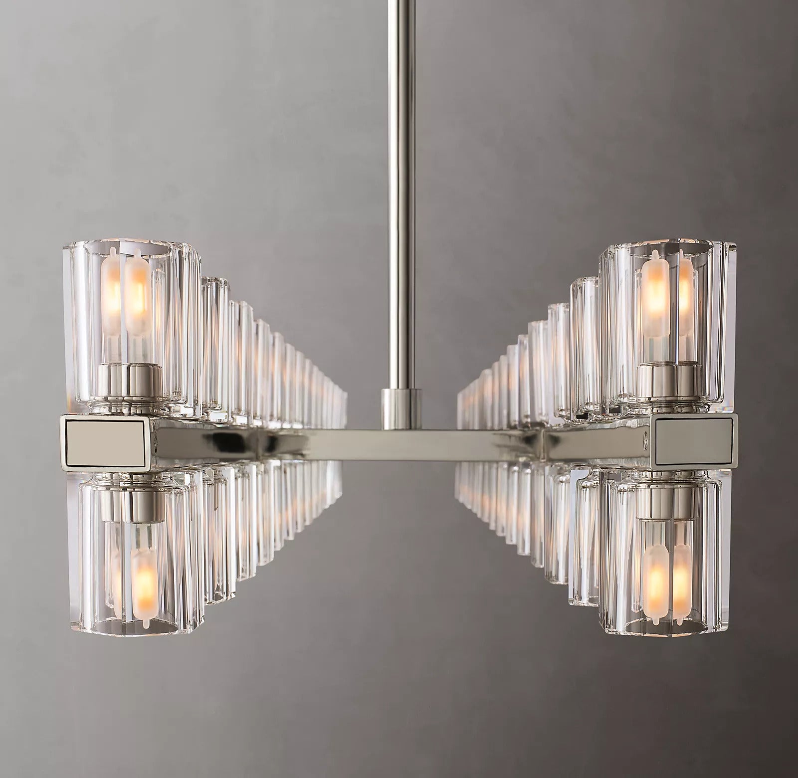 Arcahonk Crystal Rectangular Chandelier 54" 72"