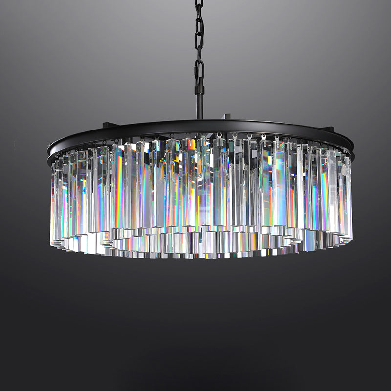 Odeon Crystal Round Chandelier 32"