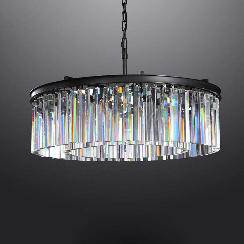Odeon Crystal Round Chandelier 32"