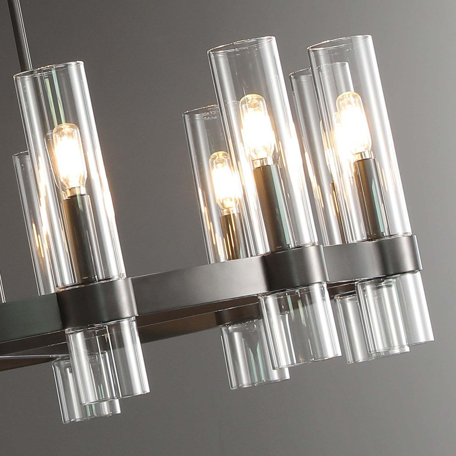 Ravalle Glass Round Chandelier 36"