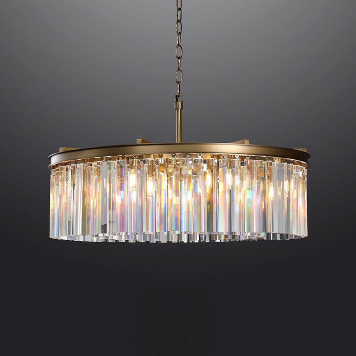 Odeon Crystal Round Chandelier 32"