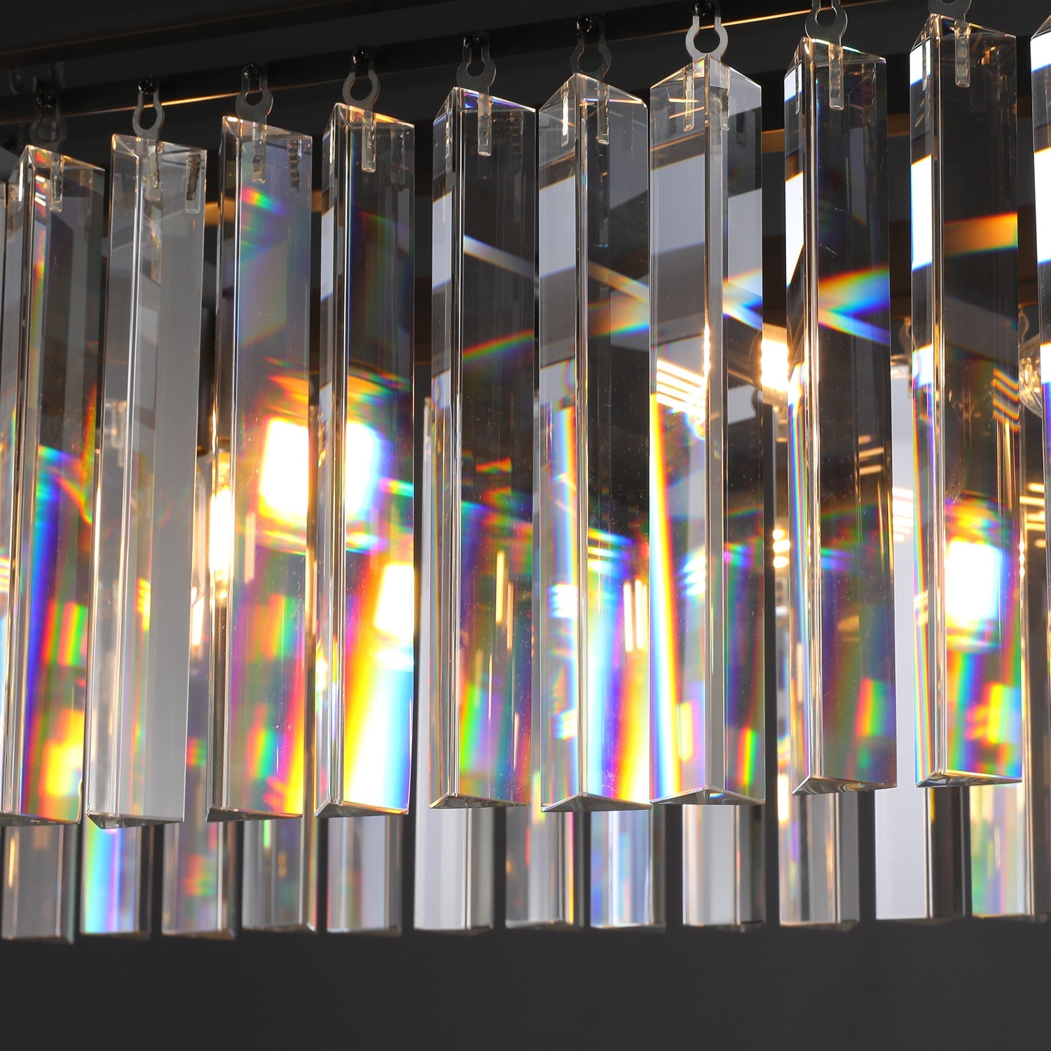 Rhysis Crystal Rectangular Chandelier