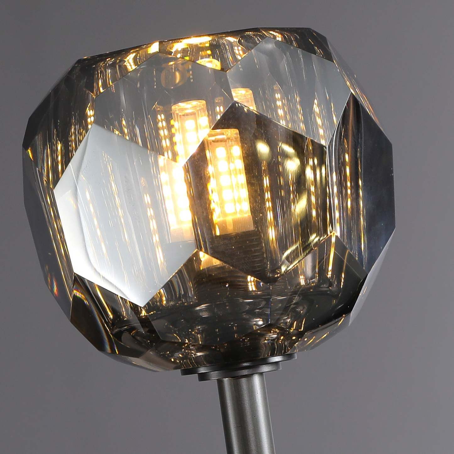 Bille Crystal Ball Linear Chandelier 60"