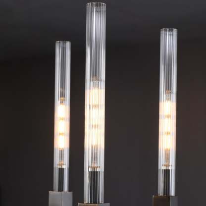 Candlestack Linear Chandelier 55"