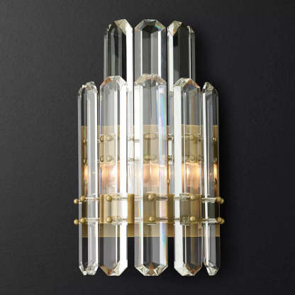 Bonningtong Crystal  Wall Sconce