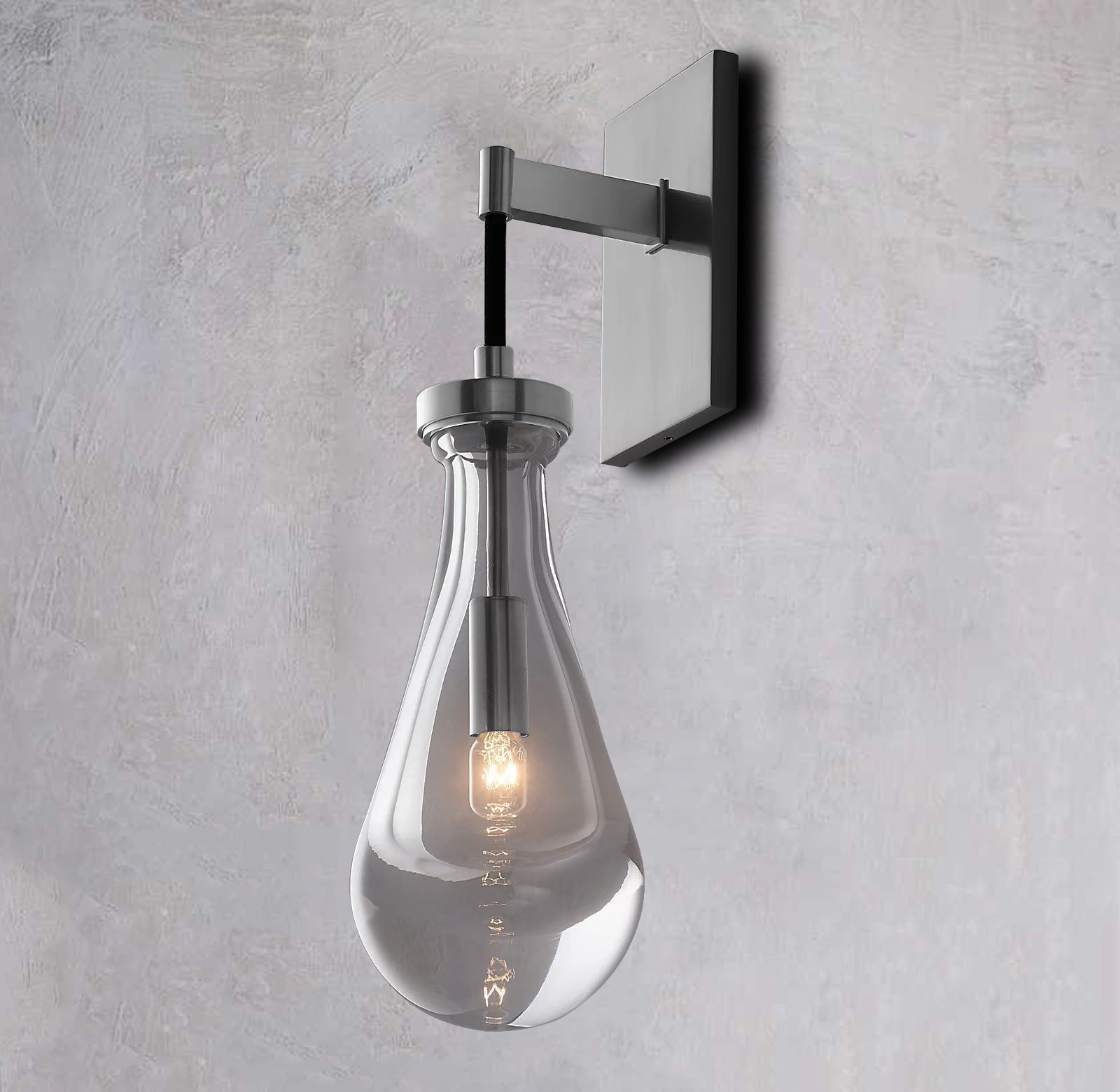 Rain Glass Wall Sconce Cord