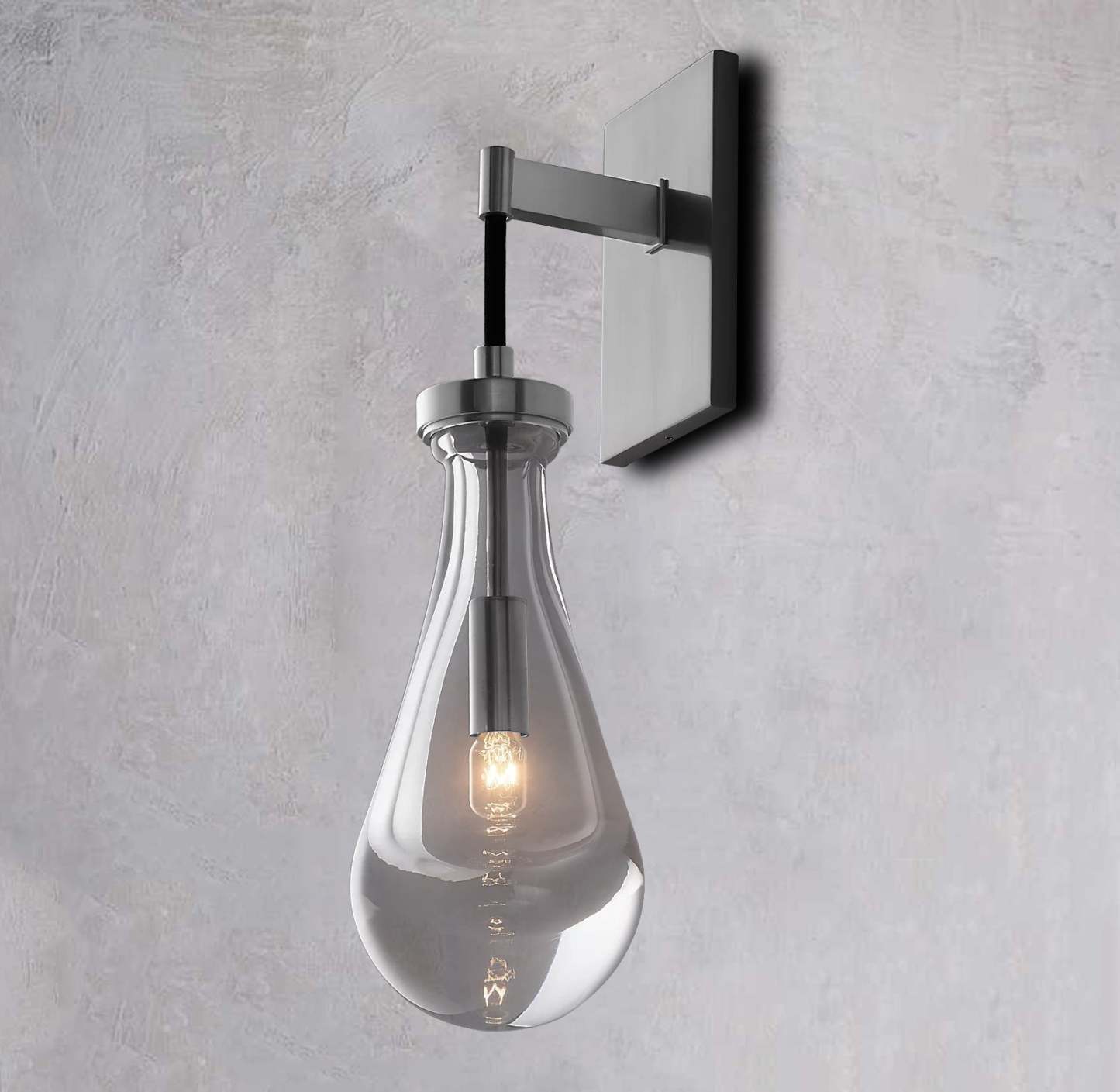 Rain Glass Wall Sconce Cord