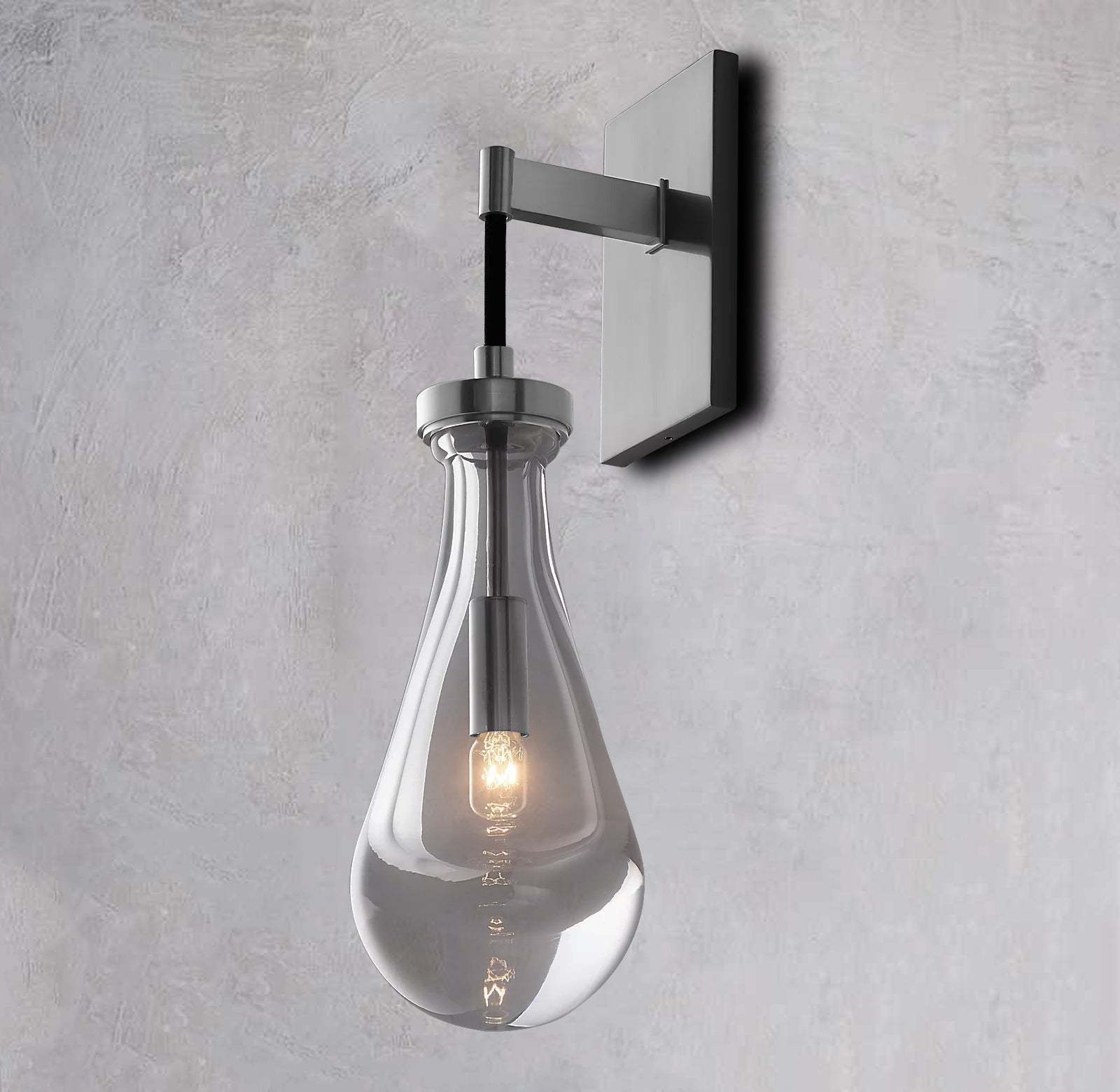 Rain Glass Wall Sconce Cord