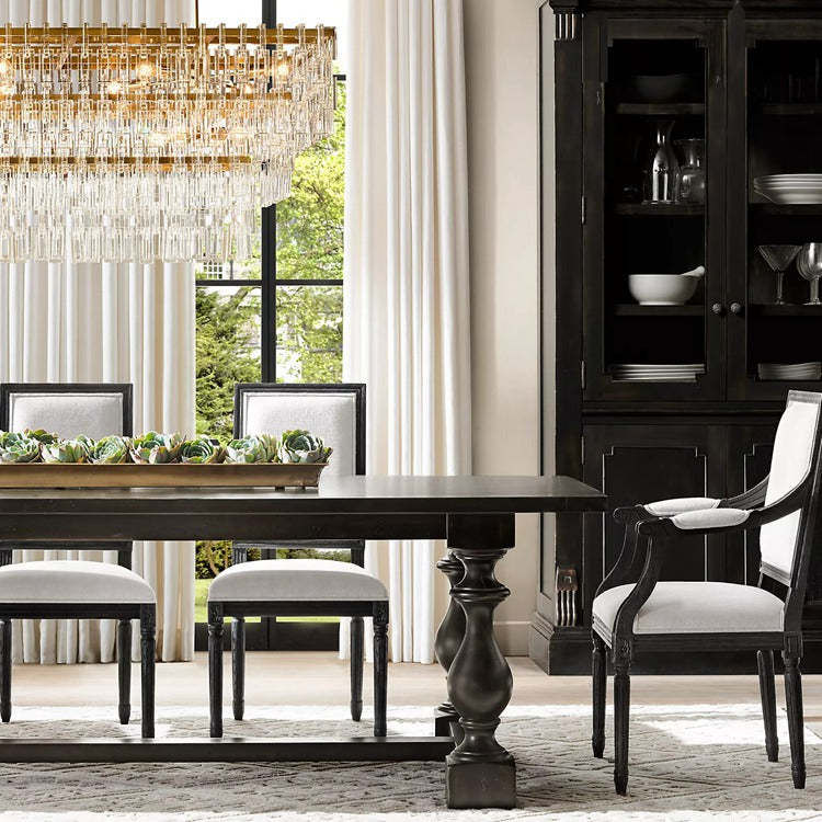 Lock Marignan Tier K9 Crystal  Rectangle Chandelier