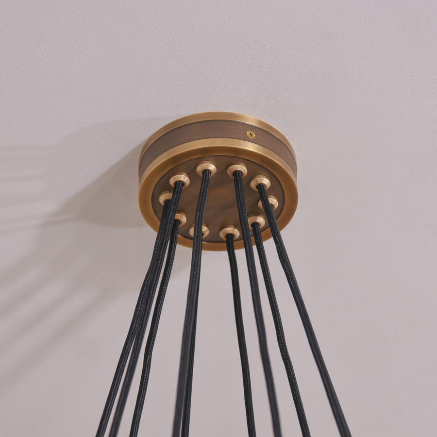 White Porcelain Round Chandelier