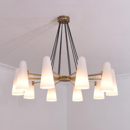White Porcelain Round Chandelier