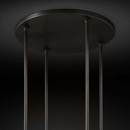 Ravalle Glass Round Chandelier 60"