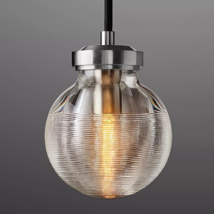 Round Perle Glass 3-Head Wall Sconce