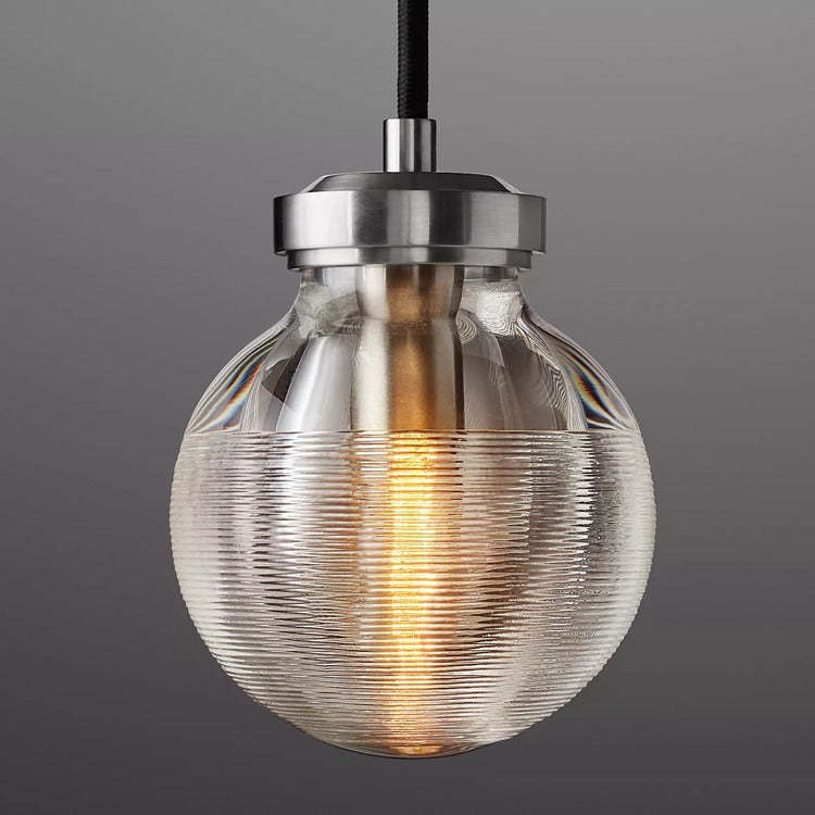 Round Perle Glass 3-Head Wall Sconce