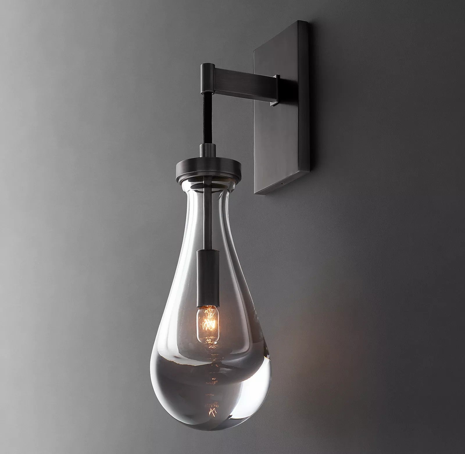 Rain Glass Wall Sconce Cord