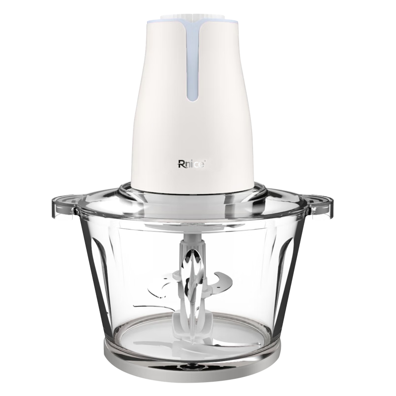 Food Processor - Small Electric Food Chopper for Vegetables Meat Fruits  Nuts Puree - Mini Food Grinder for Kitchen - 300W 2 Speed Blender With  Sharp