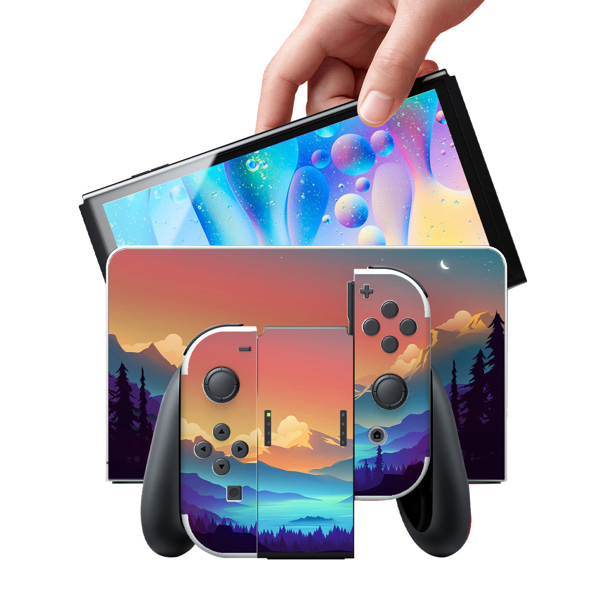 Sea of Clouds Premium 3M Skins Set for Nintendo Switch