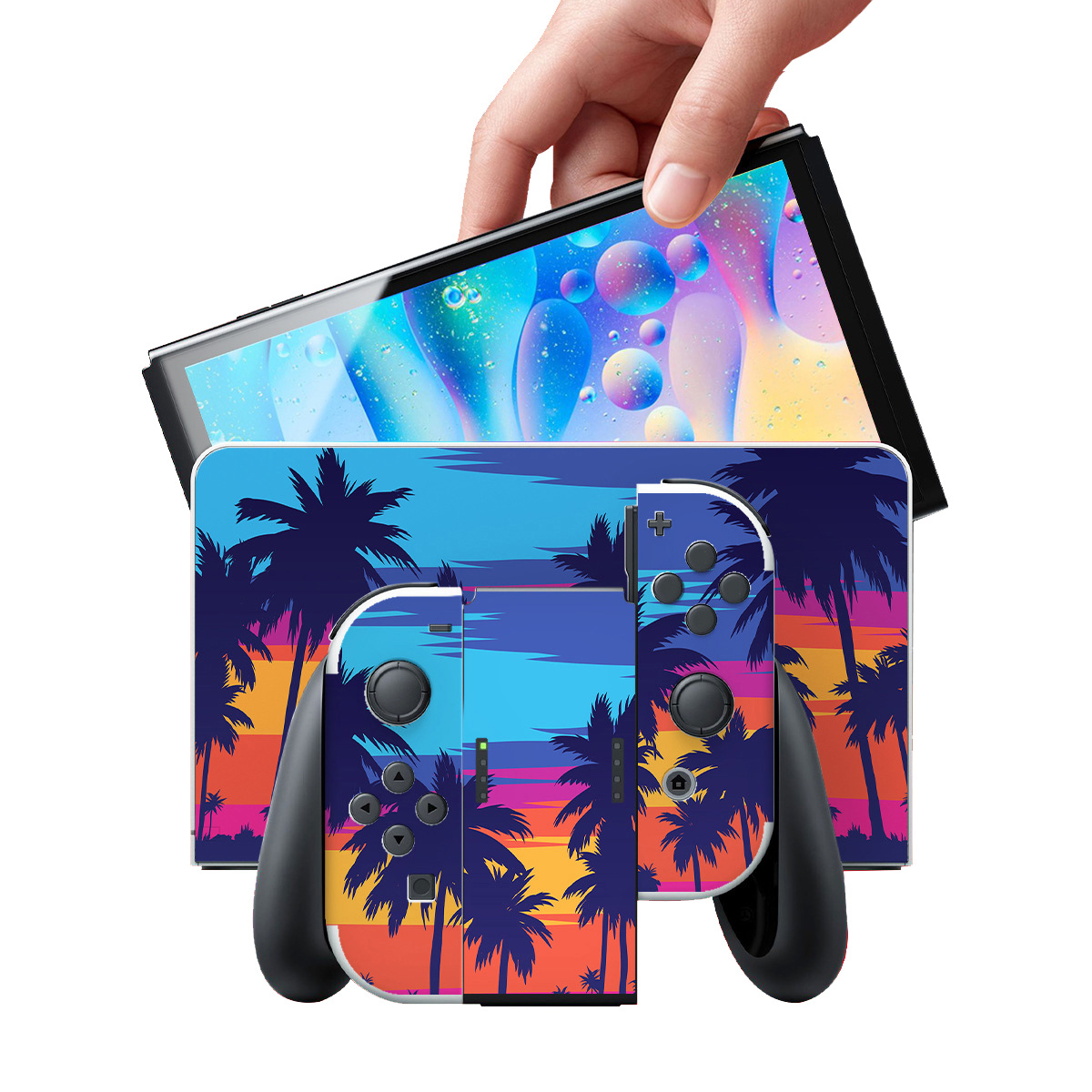 Coconut Groves Premium 3M Skins Set for Nintendo Switch