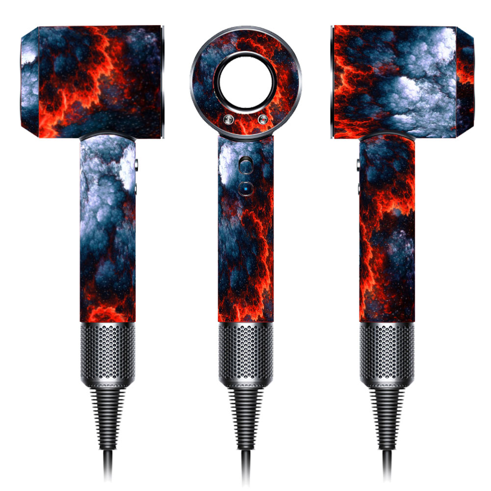 Hot Magma Premium Skin for Dyson Supersonic Hair Dryer (0196)