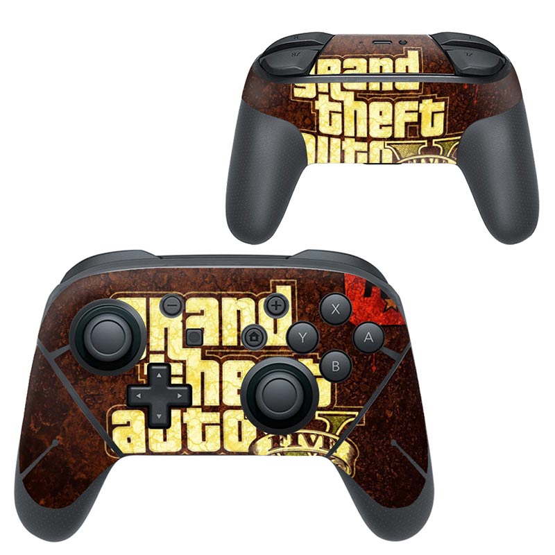Grand Theft Auto (GTA) Premium Skin for Nintendo Switch Pro Controller (0028)