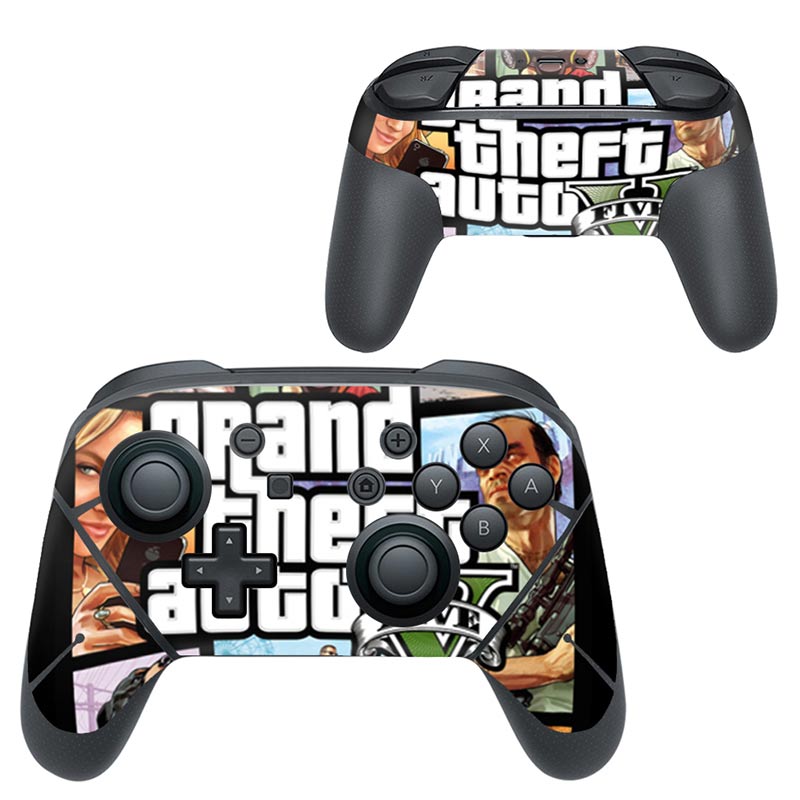Grand Theft Auto (GTA) Premium Skin for Nintendo Switch Pro Controller (0133)
