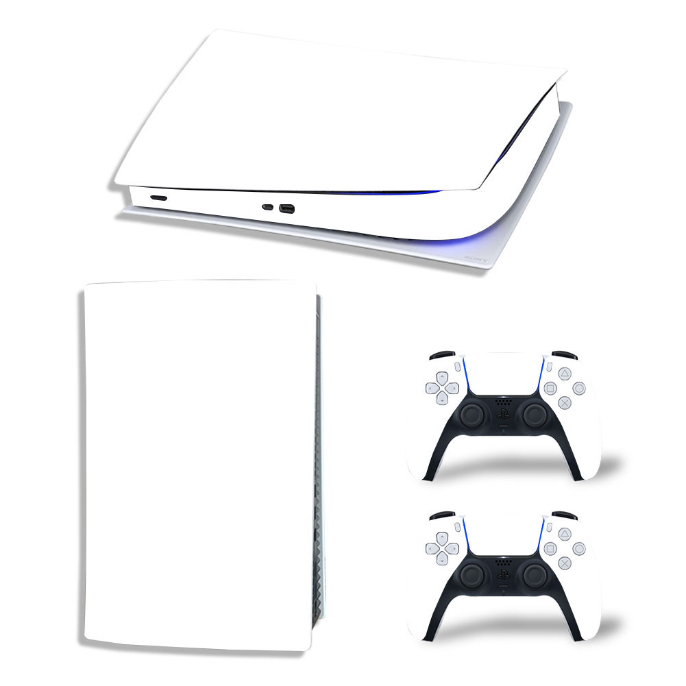 Solid White Premium Skin Set for PS418 Digital Edition (377)