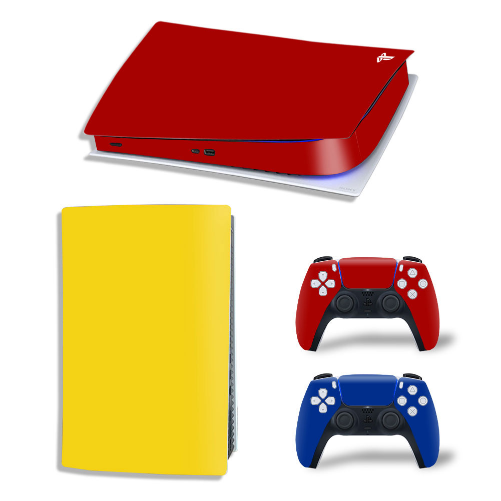 Solid Red and Yellow Premium Skin Set for PS422 Digital Edition (387)