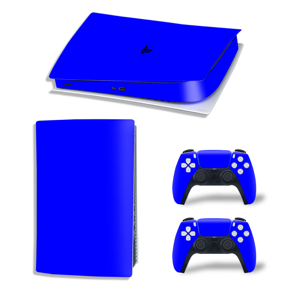 Bright Blue Premium Skin Set for PS5 Digital Edition (2262)