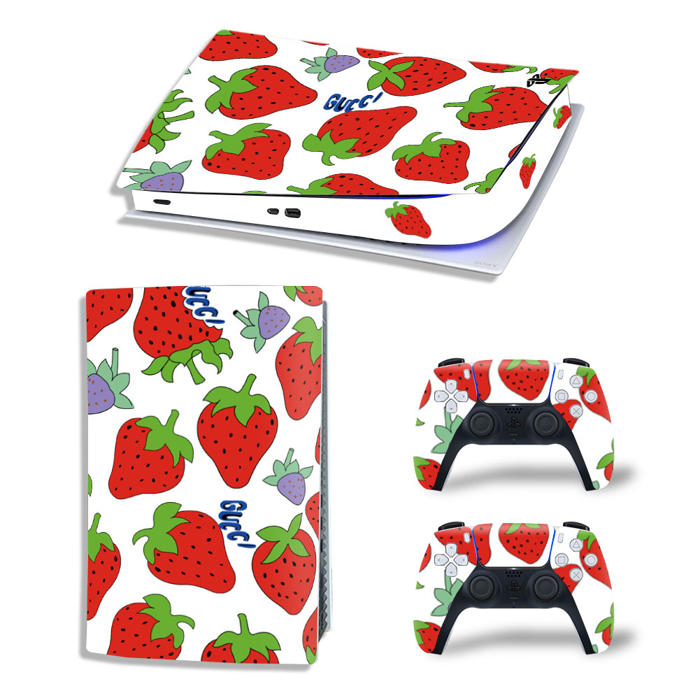 Strawberry Premium Skin Set for PS5 Digital Edition (3073)