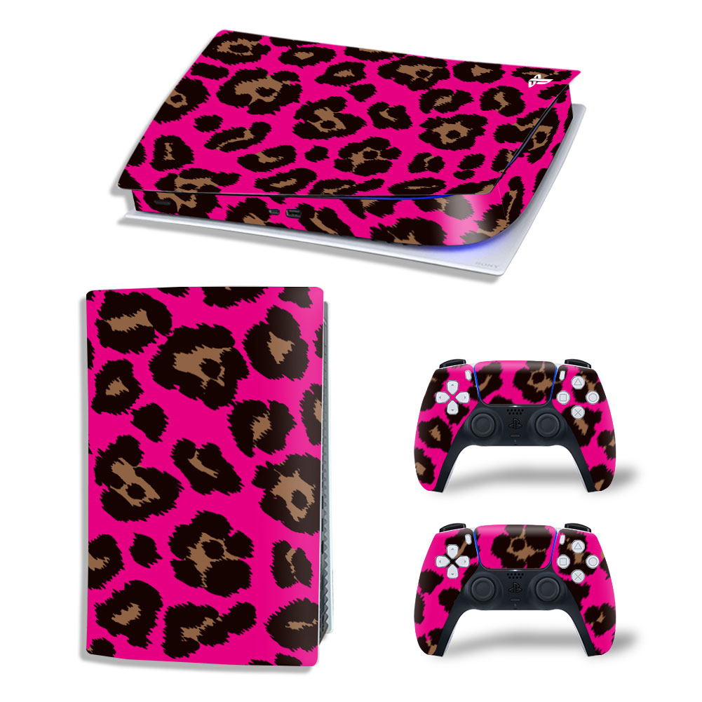 Leopard Prints Premium Skin Set for PS5 Digital Edition (3095)